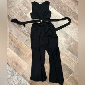 Black jumpsuit